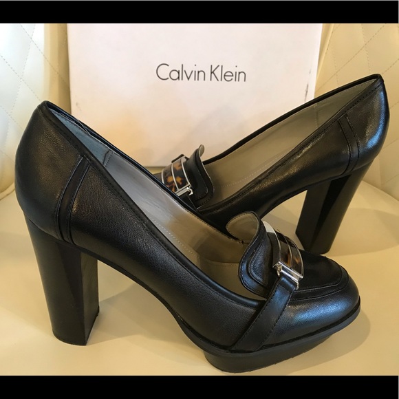NEW Calvin Klein Black Shoes - Picture 1 of 13